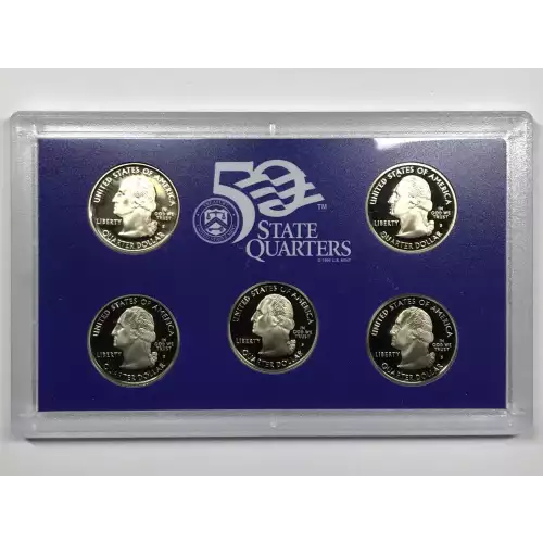 2007 US Mint Proof Set w OGP - Box & COA