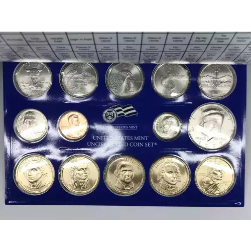 2007 US Mint Uncirculated Coin Set - P & D