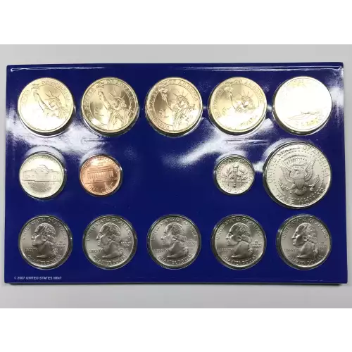 2007 US Mint Uncirculated Coin Set - P & D