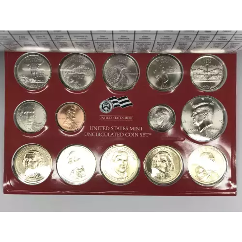 2007 US Mint Uncirculated Coin Set - P & D