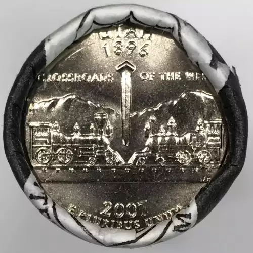2007 Utah State Quarter US Mint P & D Roll Set (2)