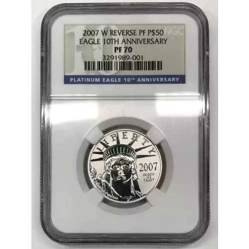 2007 W 10TH ANNIVERSARY SET OFFICIAL US MINT SET 