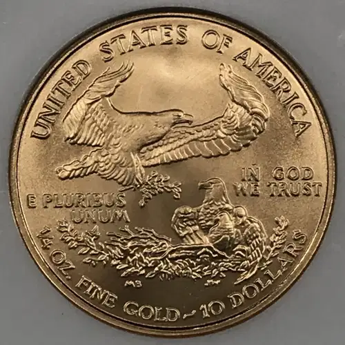 2007 W BURNISHED GOLD EAGLE (2)