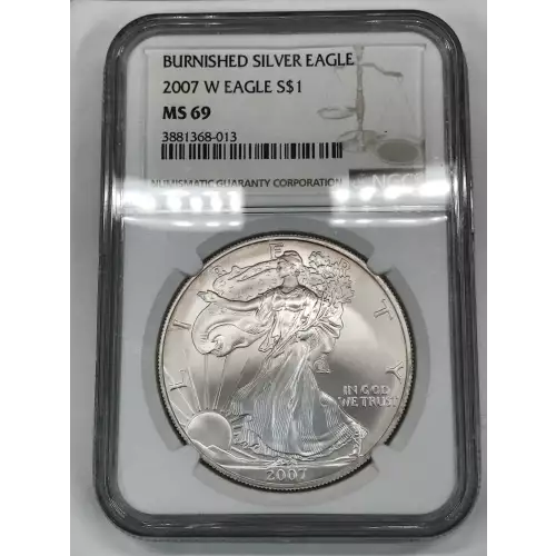 2007 W BURNISHED SILVER EAGLE 