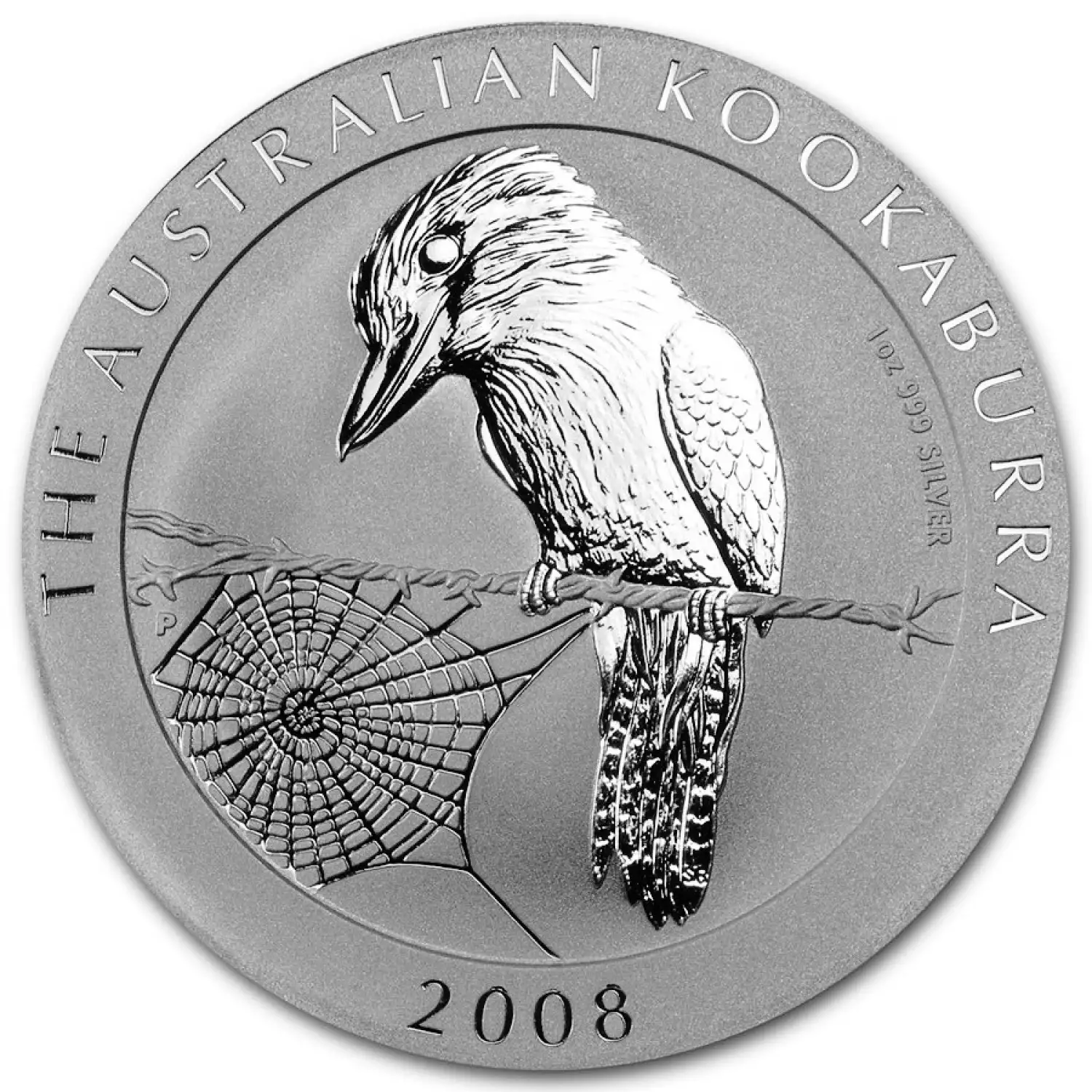 2008 1oz Australian Perth Mint Silver Kookaburra (2)