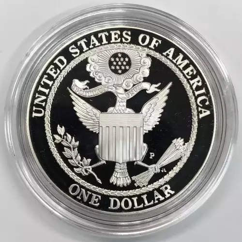 2008-P Bald Eagle Proof Silver Dollar w US Mint OGP - Box & COA