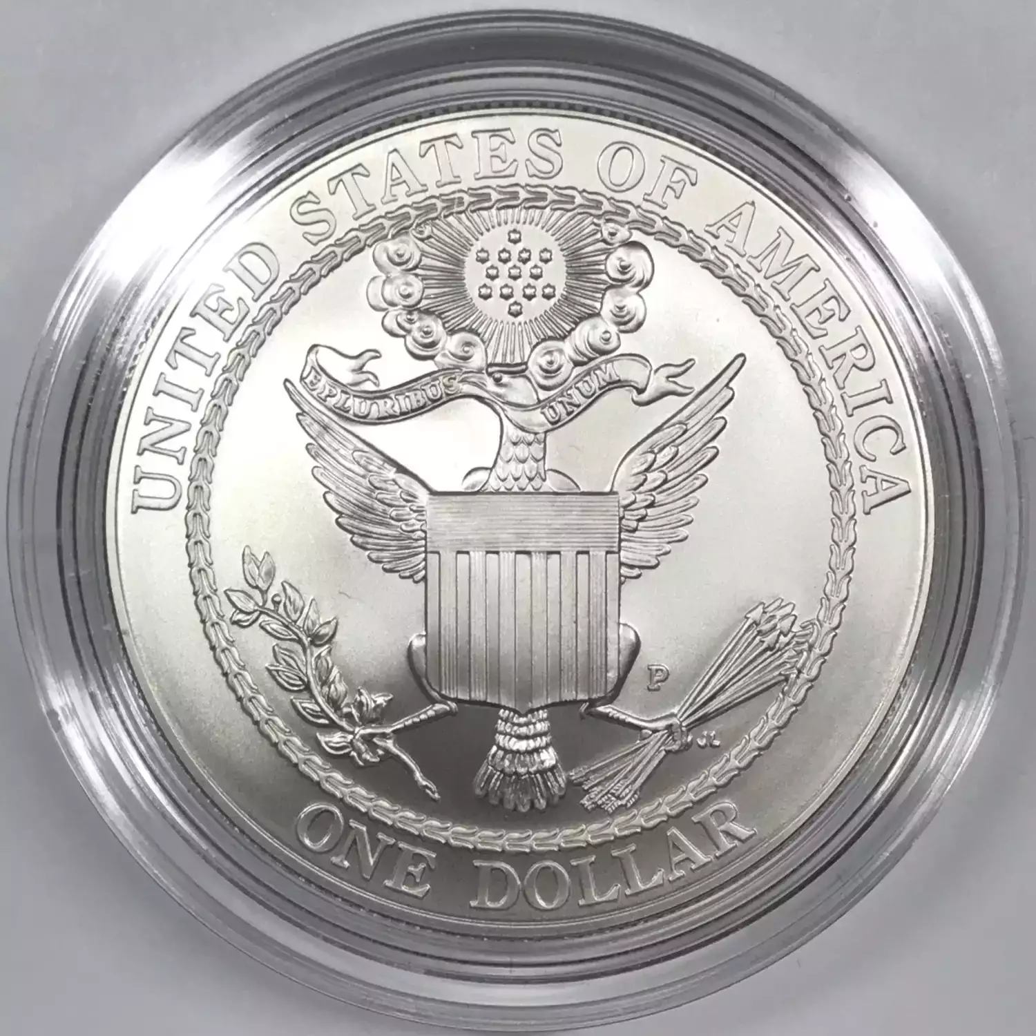 2008-P Bald Eagle Uncirculated Silver Dollar w US Mint OGP - Box & COA
