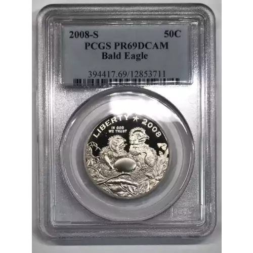 2008-S 50C Bald Eagle, DCAM