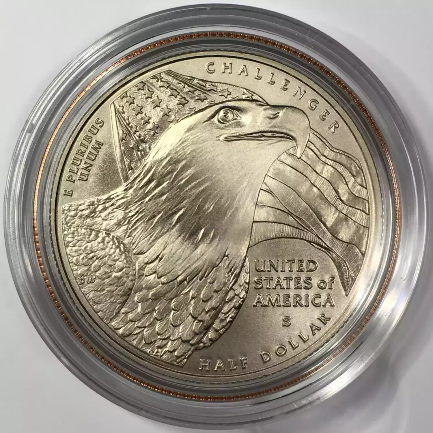 2008-S Bald Eagle Uncirculated Clad Half Dollar w US Mint OGP - Box & COA (3)