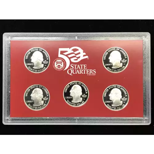 2008-S US Mint Silver Proof Set w OGP - Box & COA
