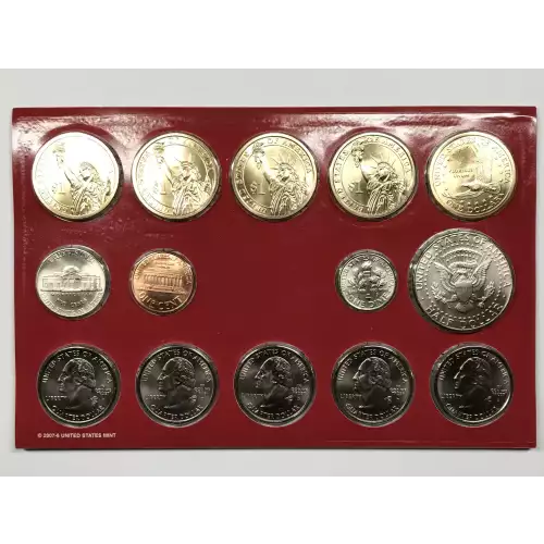 2008 US Mint Uncirculated Coin Set - P & D