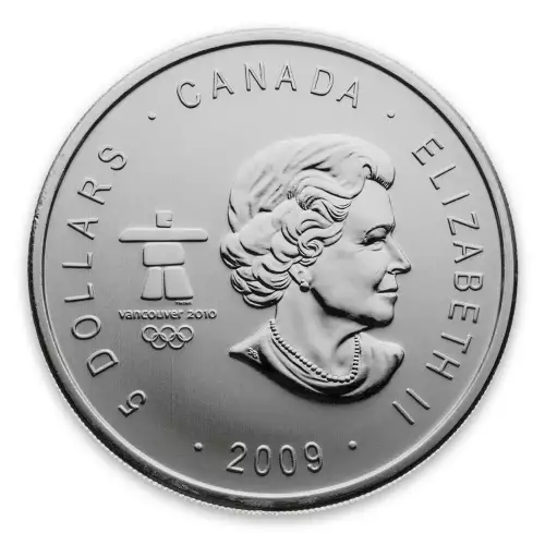 2009 1oz Canadian Silver Olympic Thunderbird Totem (3)