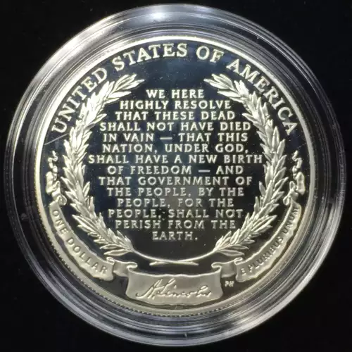 2009-P Abraham Lincoln Bicentennial Proof Silver Dollar w US Mint OGP  Box & COA