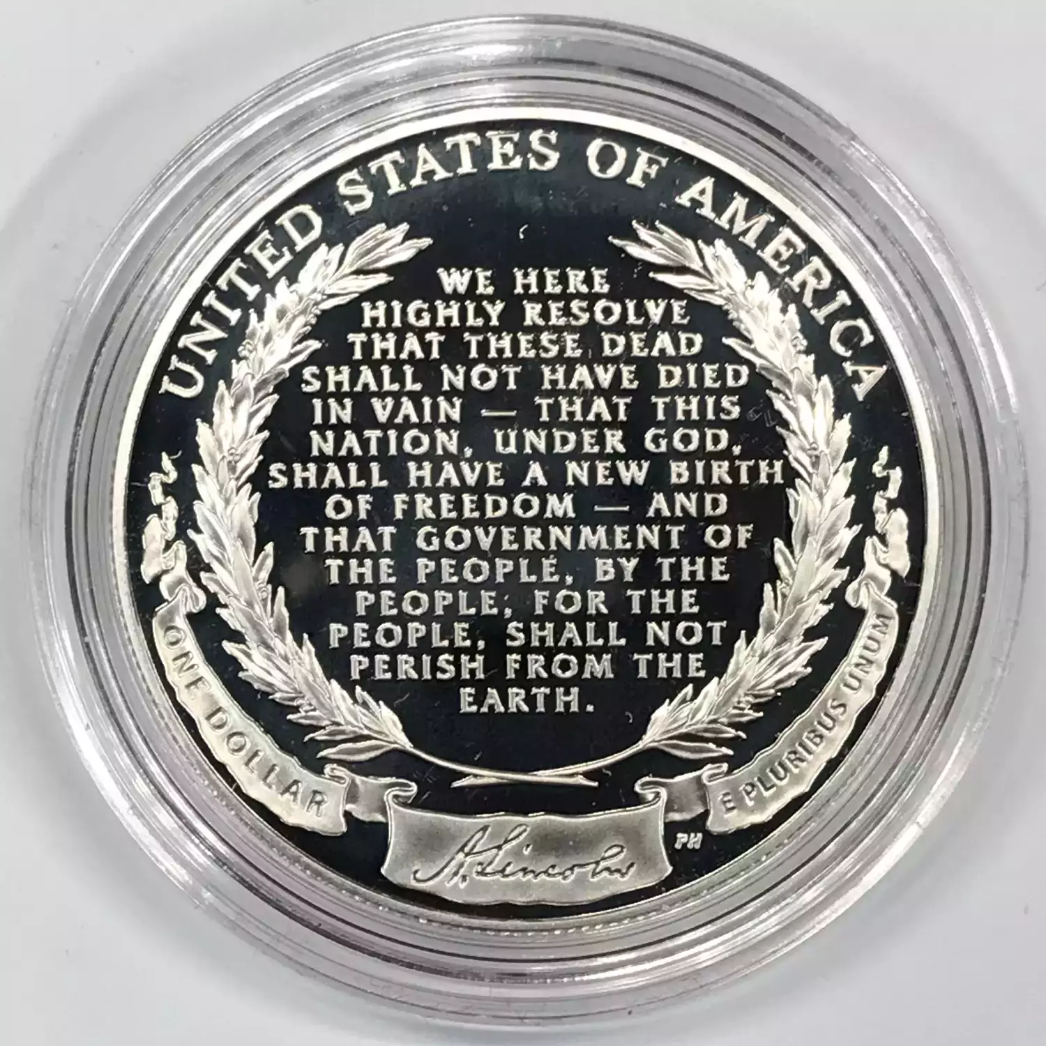 2009-P Abraham Lincoln Bicentennial Proof Silver Dollar w US Mint OGP  Box & COA (4)
