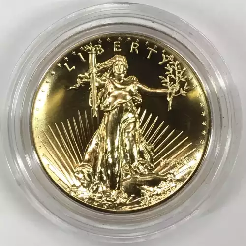 2009 Ultra High Relief $20 Saint-Gaudens Double Eagle 1 oz Gold Coin - Coin Only