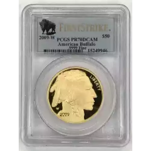 2009-W $50 American Buffalo .9999 Fine Gold First Strike, DCAM