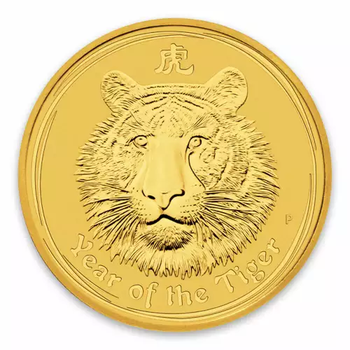 2010 1/2oz Australian Perth Mint Gold Lunar II: Year of the Tiger (3)