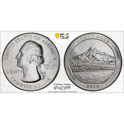 2010 25C Mount Hood NP 5 oz Silver, DMPL (2)