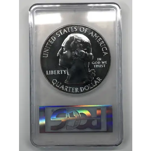 2010 25C Yellowstone NP  5 oz Silver - First Strike, PL