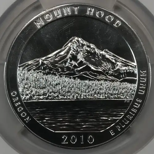 2010 5 oz Silver America the Beautiful Mount Hood National Park (2)