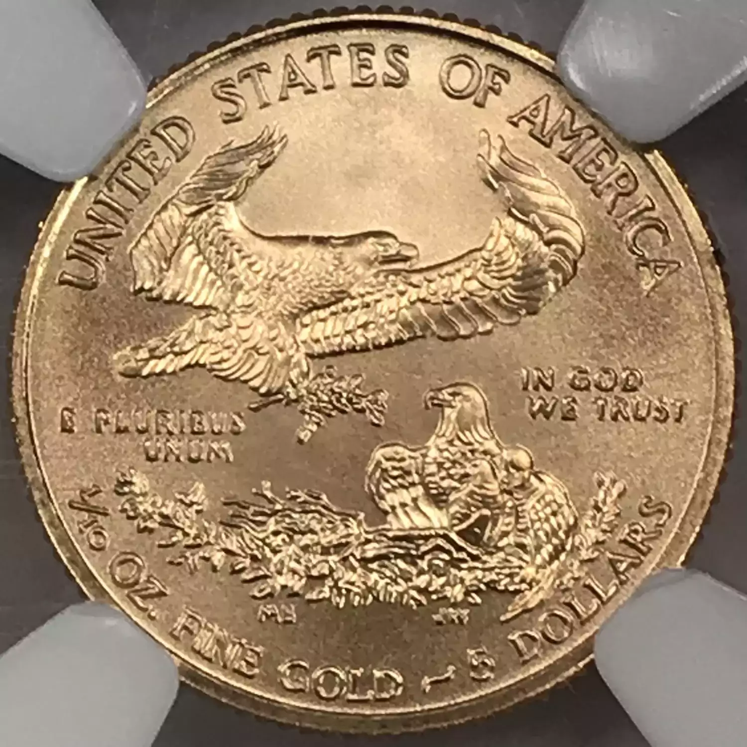 2010 1/10 oz $5 Gold Eagle NGC MS-70 EARLY RELEASES - Old