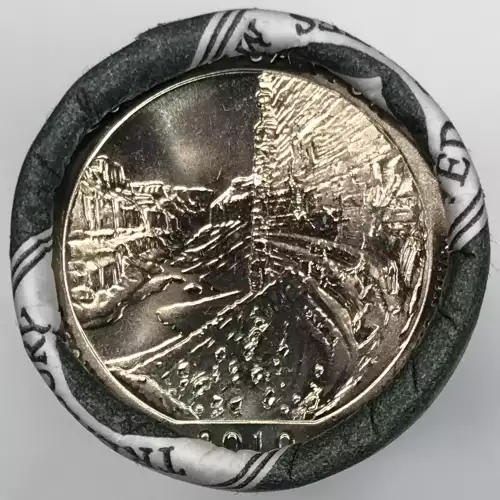 2010 Grand Canyon National Park (Arizona) ATB Quarter US Mint P & D Roll Set (2)