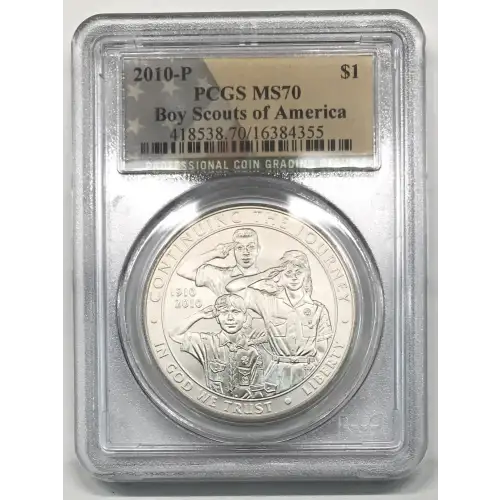 2010-P $1 Boy Scouts of America