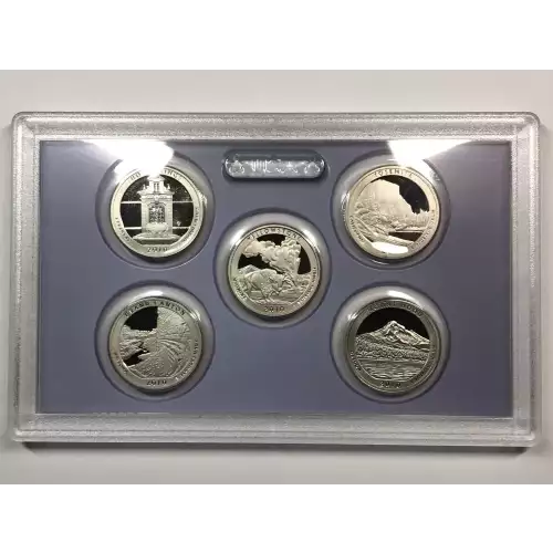 2010-S Clad Quarters Proof Set w US Mint OGP - Box & COA (2)
