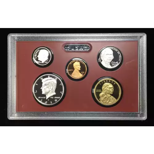 2010-S US Mint Silver Proof Set w OGP - Box & COA