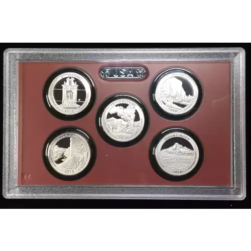 2010-S US Mint Silver Proof Set w OGP - Box & COA