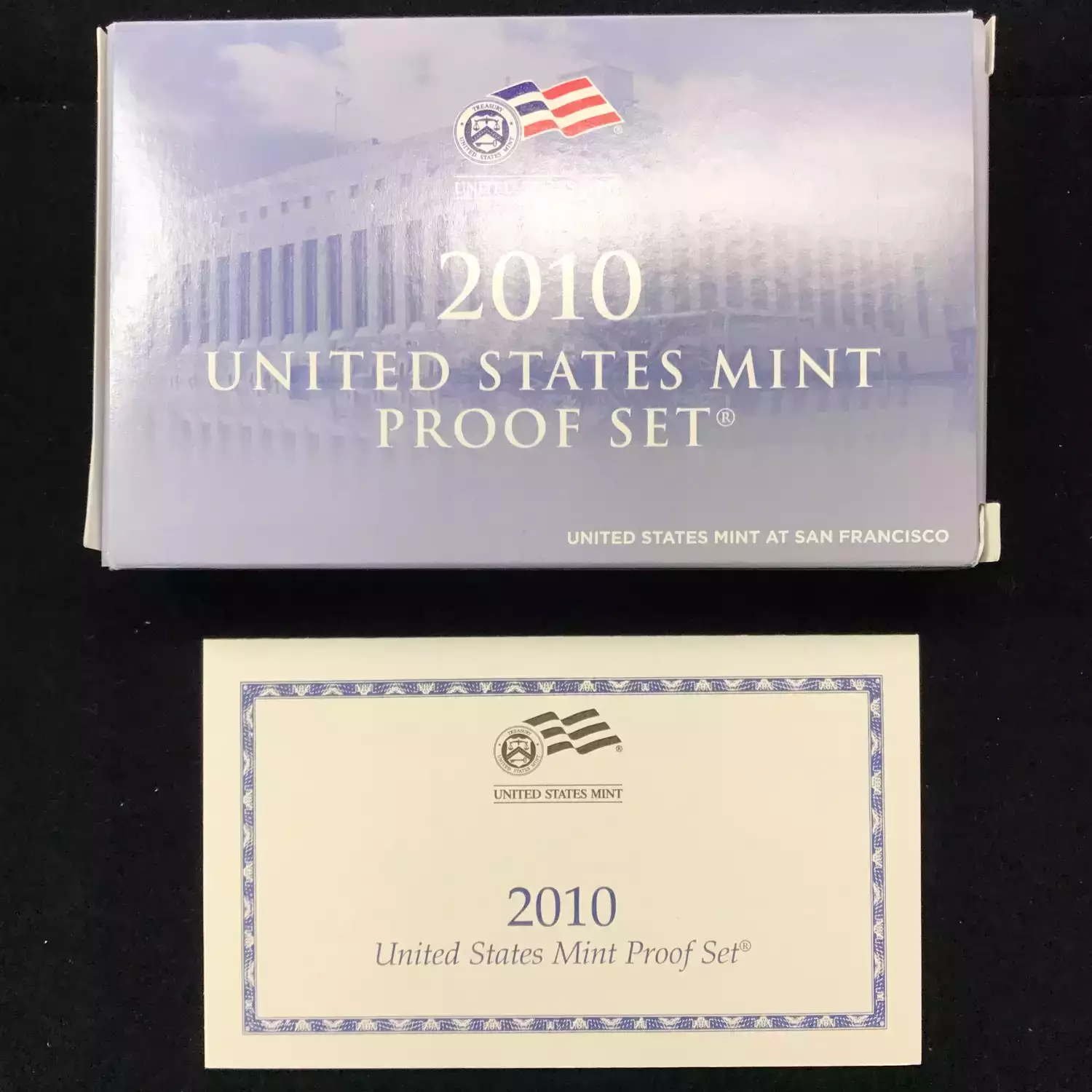 2010 US Mint Proof Set w OGP - Box & COA