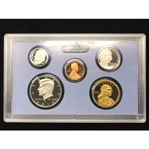 2010 US Mint Proof Set w OGP - Box & COA