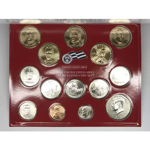 2010 US Mint Uncirculated Coin Set - P & D