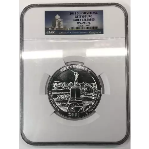 2011 GETTYSBURG EARLY RELEASES DPL