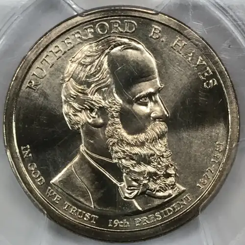 2011-P $1 Rutherford B. Hayes Position A (4)