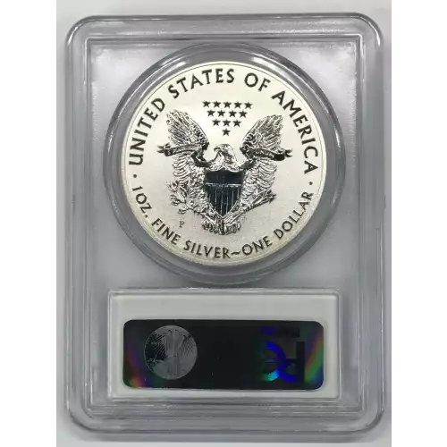 2011-P $1 Silver Eagle Rev PR 25th Anniversary Set First Strike (2)