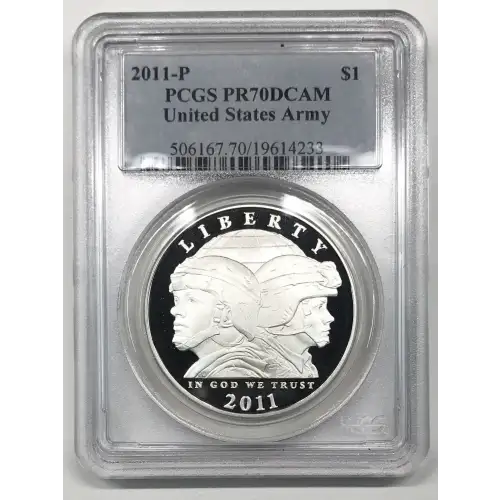 2011-P $1 United States Army, DCAM