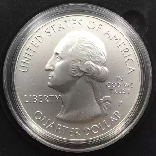 2011-P Gettysburg ATB 5 oz Silver Uncirculated Coin w/ US Mint OGP - Box & COA (8)