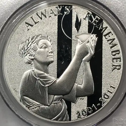 2011-P Medal 9-11 National Medal Silver First Strike, DCAM (3)
