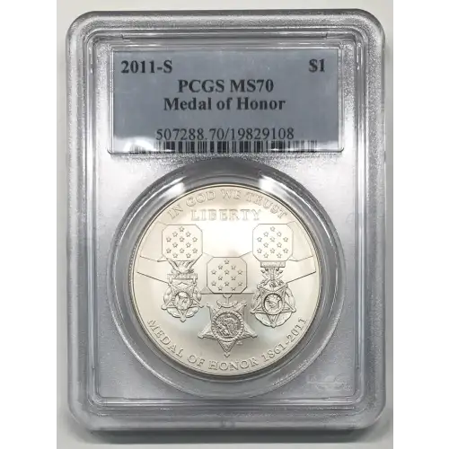 2011-S $1 Medal of Honor