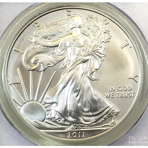2011-(S) $1 Silver Eagle Struck at San Francisco First Strike (2)