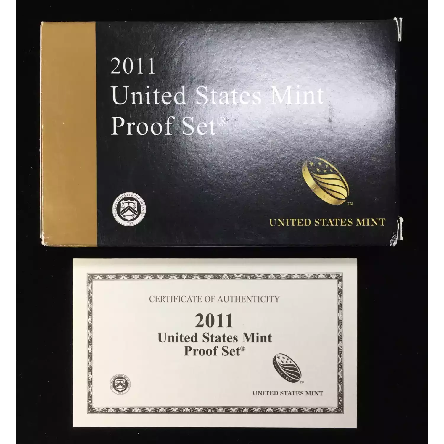 2011 US Mint Proof Set w OGP - Box & COA