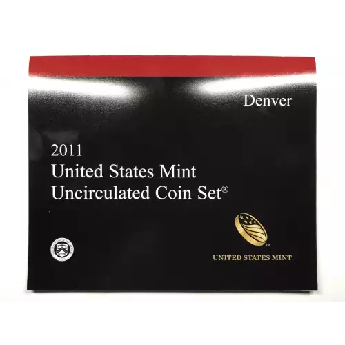 2011 US Mint Uncirculated Coin Set - P & D (3)