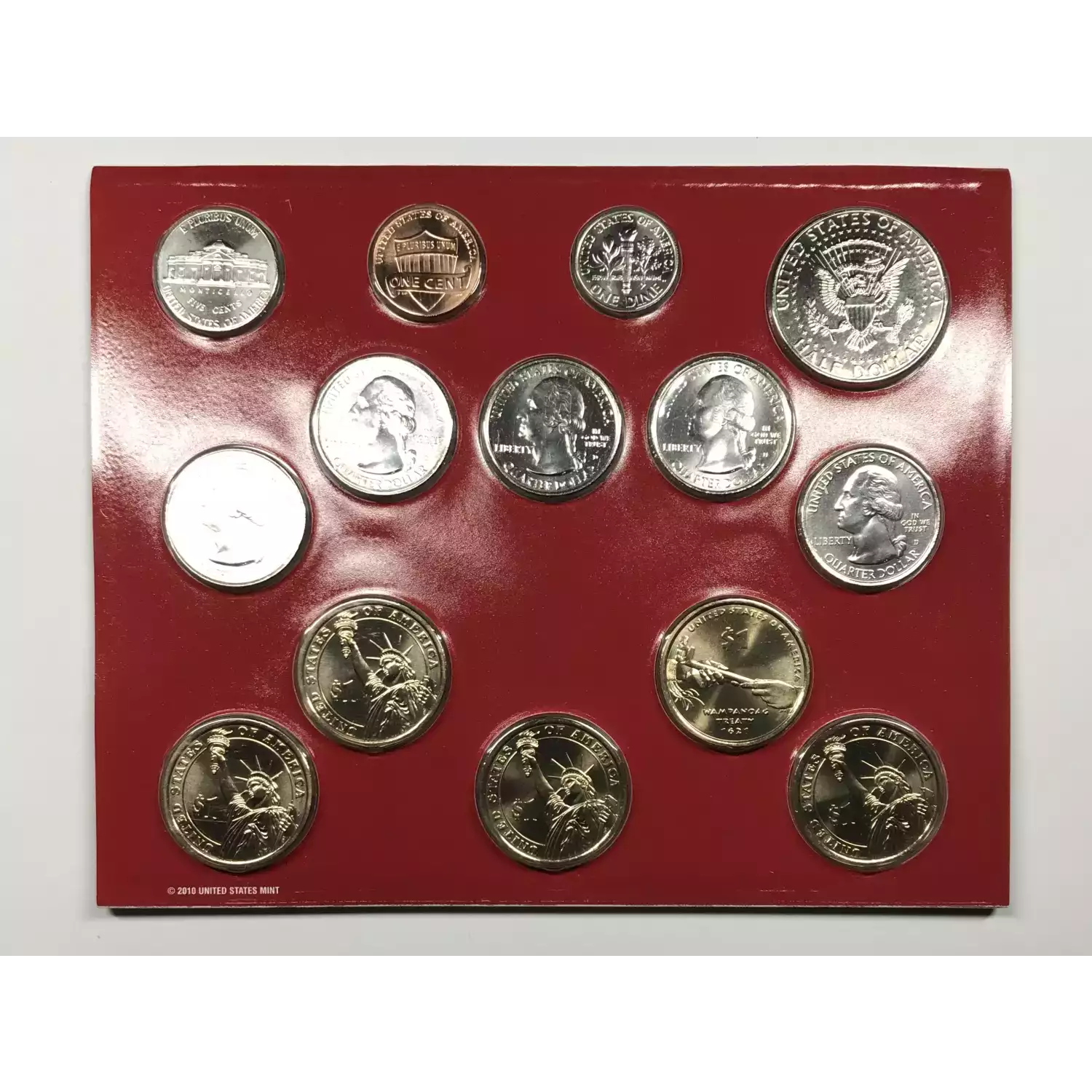 2011 US Mint Uncirculated Coin Set - P & D (6)