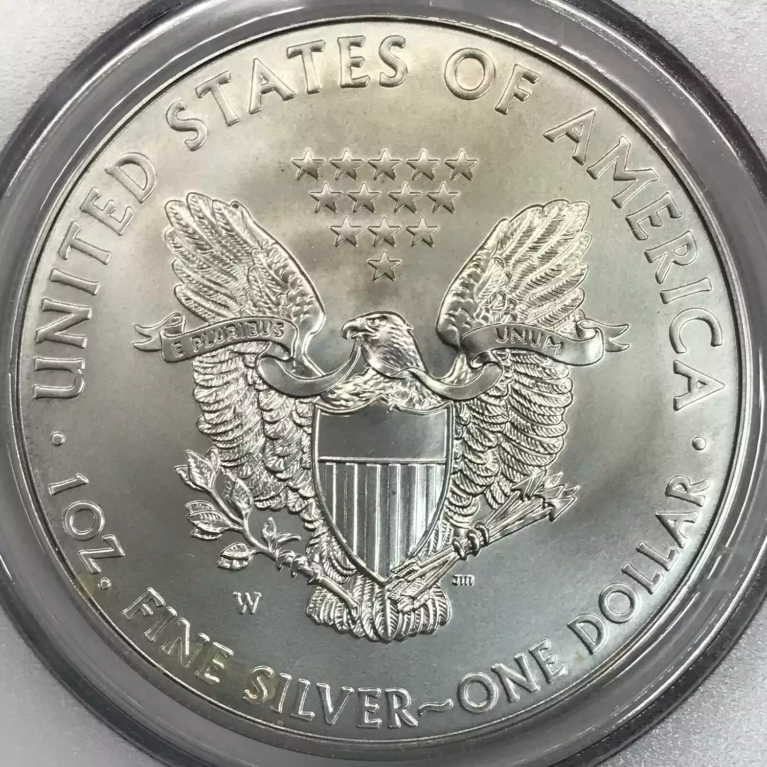 2011-W $1 Burnished Silver Eagle (3)