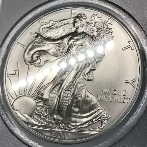 2011-W $1 Burnished Silver Eagle (5)