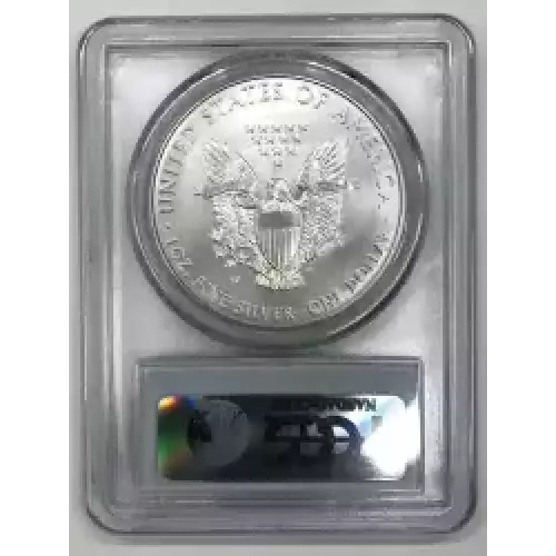 2011-W $1 Burnished Silver Eagle (2)