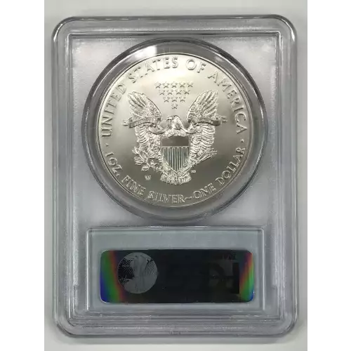 2011-W $1 Burnished Silver Eagle (2)