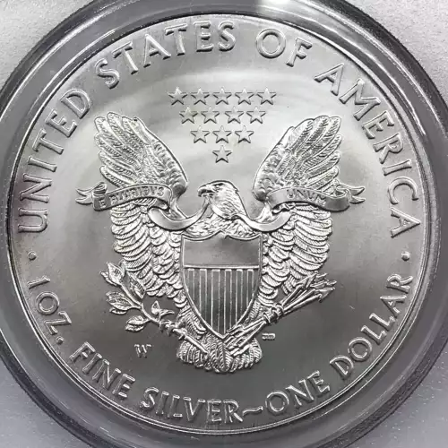 2011-W $1 Burnished Silver Eagle