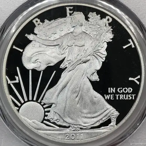 2011-W $1 Silver Eagle Ashley Reagan, DCAM (3)